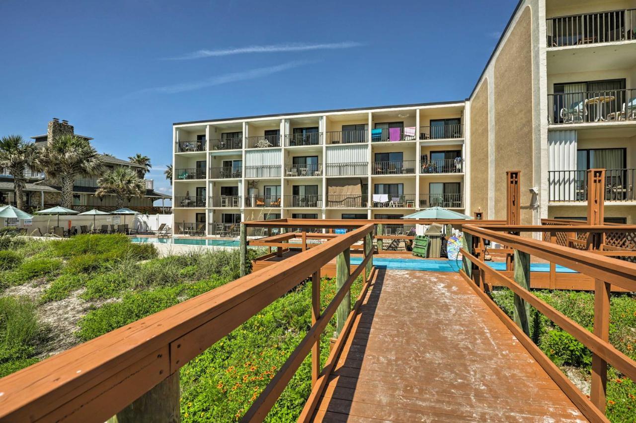 Oceanfront St Augustine Studio With Pool Access! St. Augustine Exterior foto