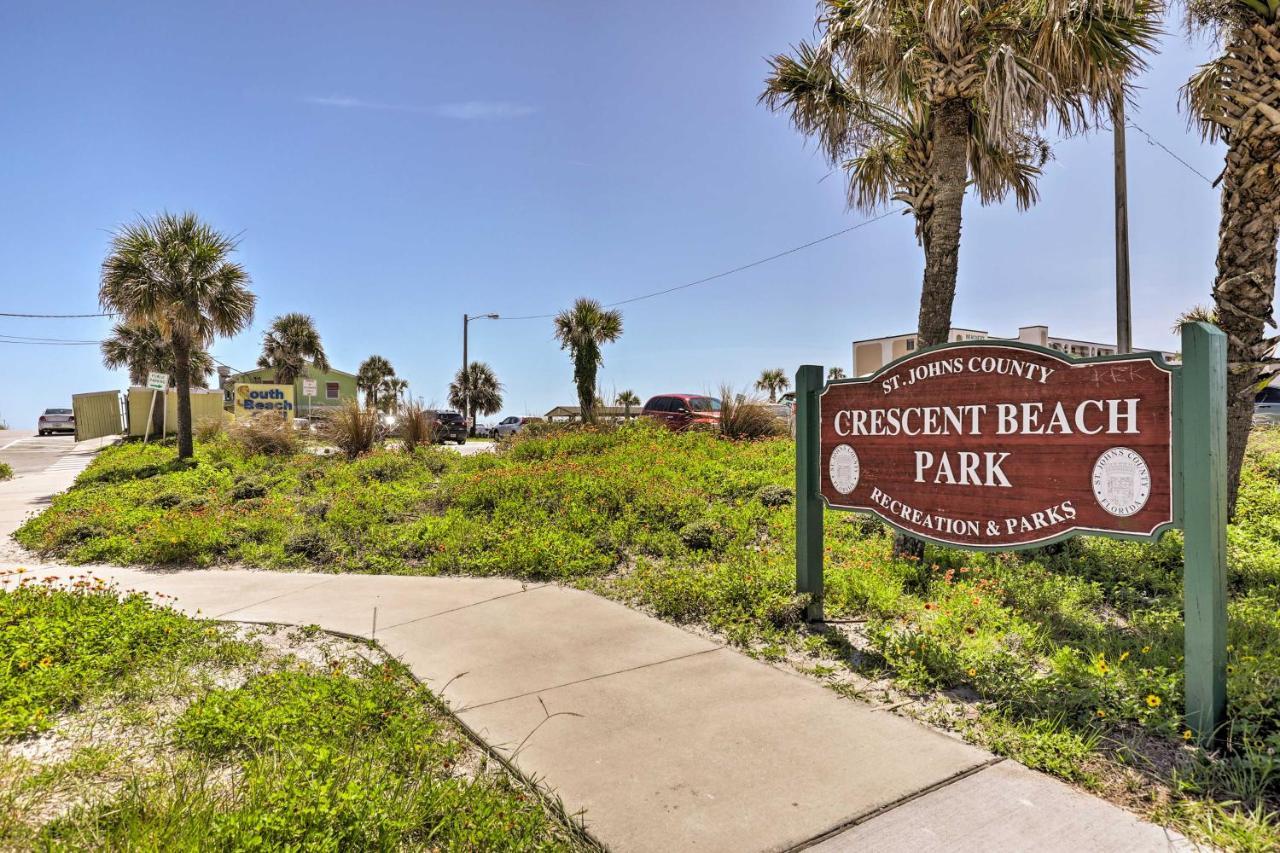 Oceanfront St Augustine Studio With Pool Access! St. Augustine Exterior foto